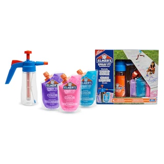 Foto 1 | Kit De Tiza ¡elmer's Spray It! Outdoor Play, Lavable, 4 Unidades - Venta Internacional.
