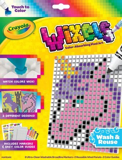 Foto 1 | Kit De Actividades Crayola Wixels Unicorn Con 8 Marcadores Lavables Para Mayores De 6 - Venta Internacional.