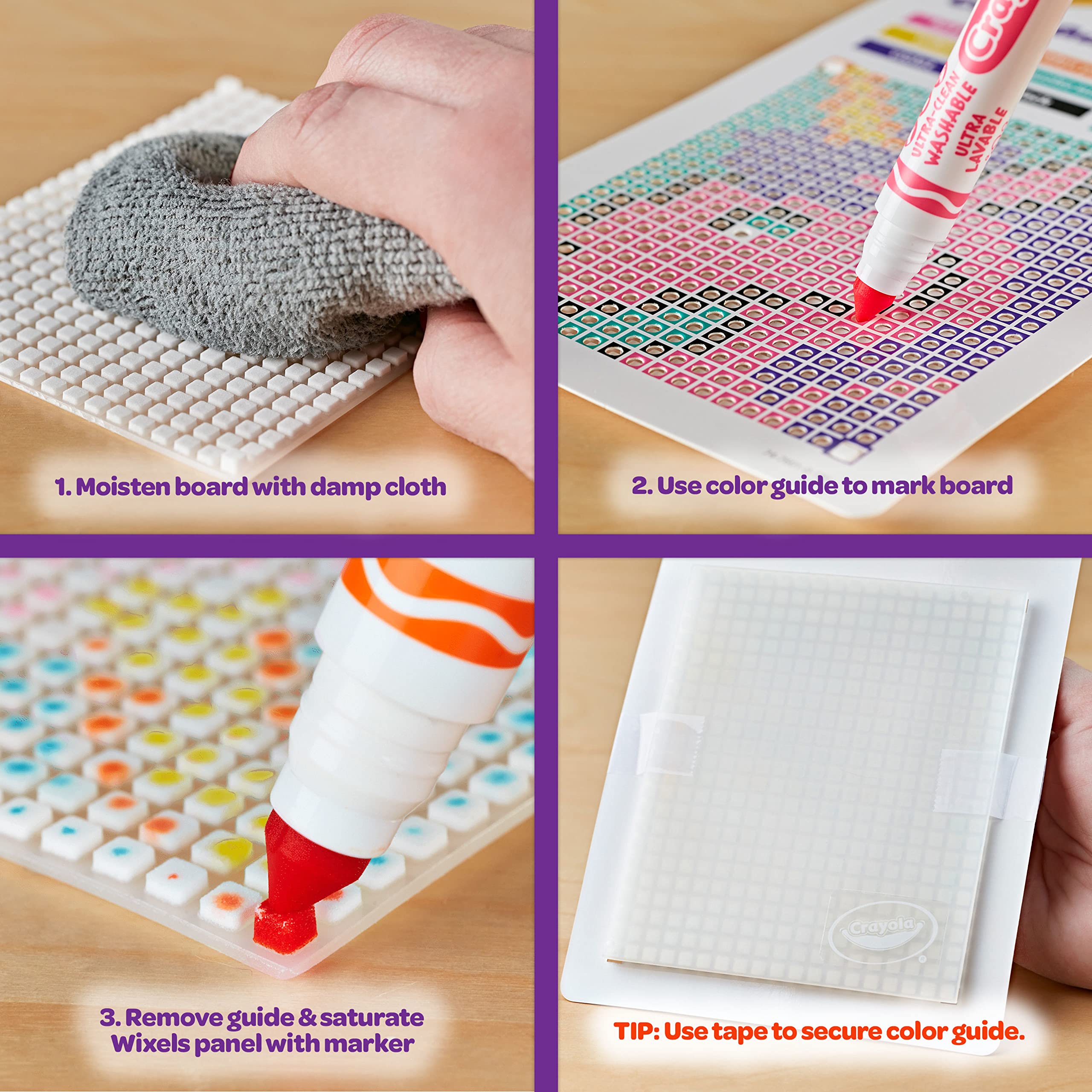 Foto 8 pulgar | Kit De Actividades Crayola Wixels Unicorn Con 8 Marcadores Lavables Para Mayores De 6 - Venta Internacional.