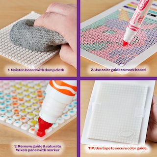 Foto 7 | Kit De Actividades Crayola Wixels Unicorn Con 8 Marcadores Lavables Para Mayores De 6 - Venta Internacional.
