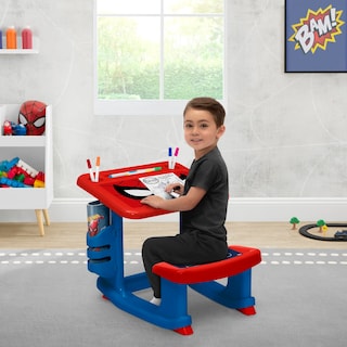 Foto 2 | Escritorio Delta Children Spider-man Para Dibujar Y Jugar Con 10 Rotuladores - Venta Internacional.