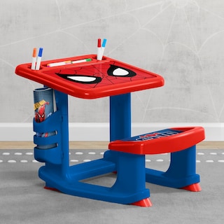 Foto 4 | Escritorio Delta Children Spider-man Para Dibujar Y Jugar Con 10 Rotuladores - Venta Internacional.