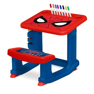 Foto 7 | Escritorio Delta Children Spider-man Para Dibujar Y Jugar Con 10 Rotuladores - Venta Internacional.