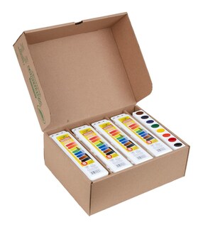 Foto 5 | Set De Pintura De Acuarela Crayola Classpack, 24 Sartenes Y 12 Recambios - Venta Internacional.