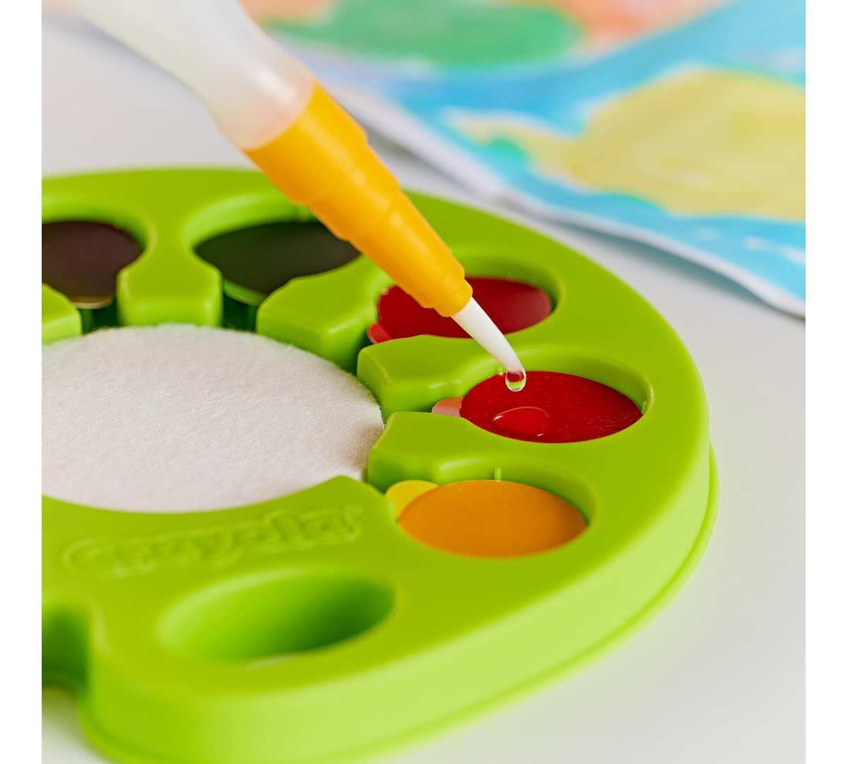 Foto 3 pulgar | Set De Pintura De Acuarela Crayola Pop & Paint Palette, Regalo Para Niños - Venta Internacional.