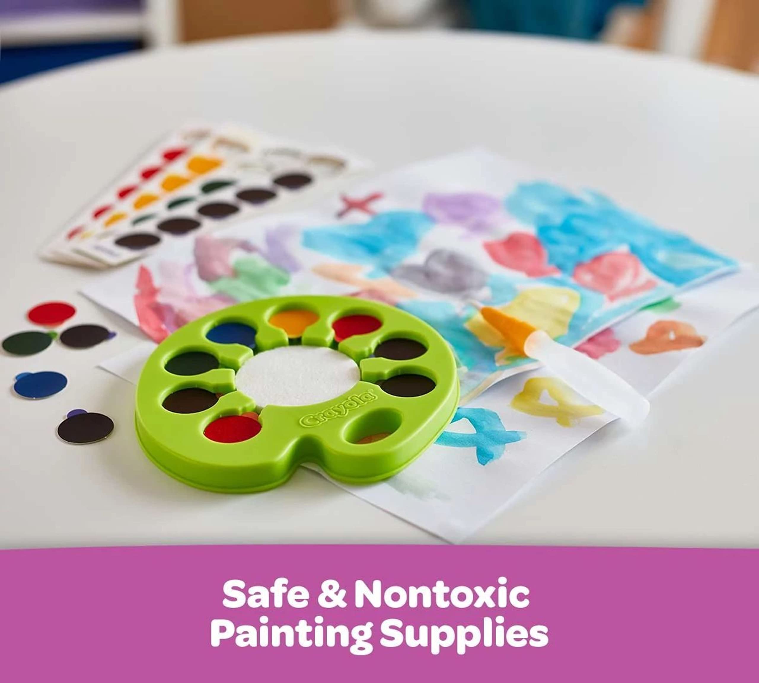 Foto 4 pulgar | Set De Pintura De Acuarela Crayola Pop & Paint Palette, Regalo Para Niños - Venta Internacional.