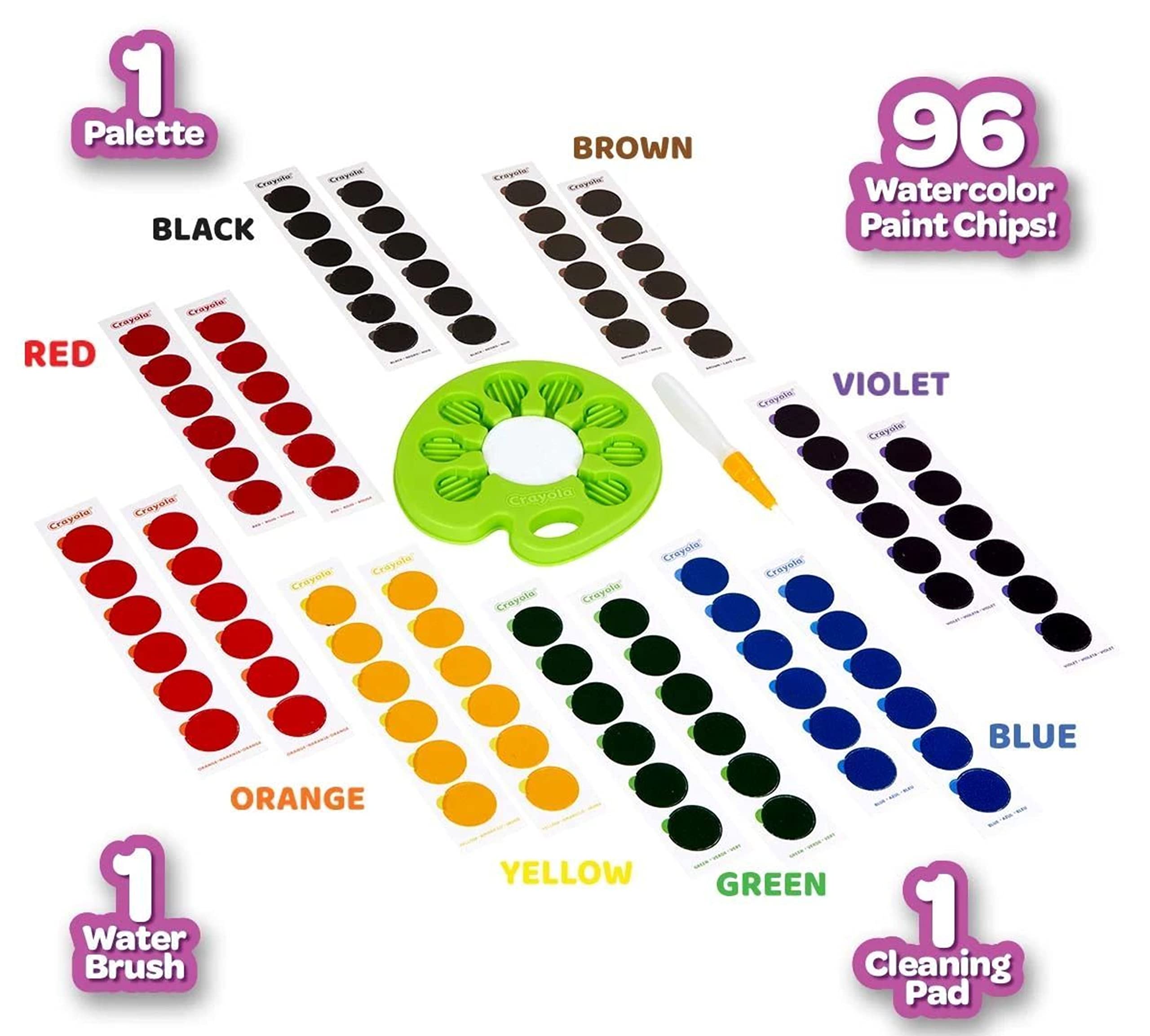 Foto 5 | Set De Pintura De Acuarela Crayola Pop & Paint Palette, Regalo Para Niños - Venta Internacional.