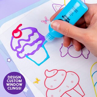 Foto 5 | Kit De Decoración Para Ventanas Hecho Por Mí Para Pintar Y Crear Un Mundo De Unicornios - Venta Internacional.