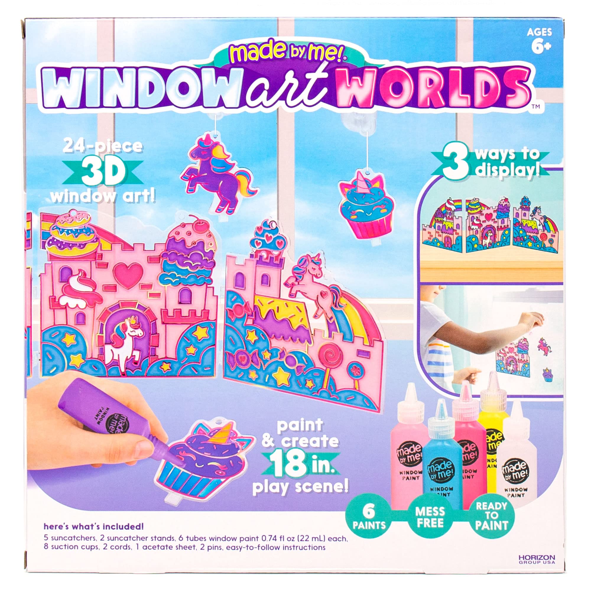 Foto 7 pulgar | Kit De Decoración Para Ventanas Hecho Por Mí Para Pintar Y Crear Un Mundo De Unicornios - Venta Internacional.