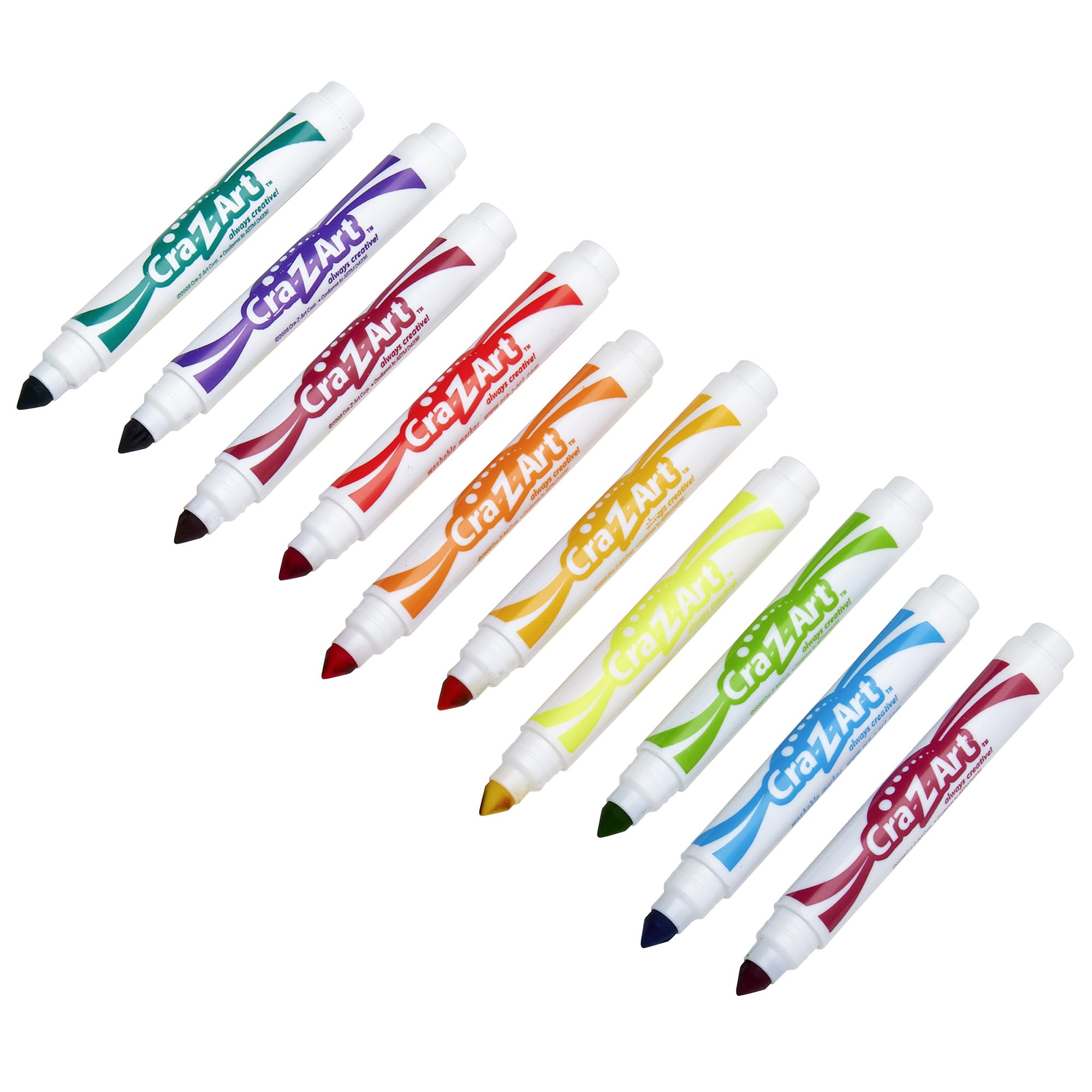 Foto 4 pulgar | Marcadores Lavables Cra-z-art Bold, 10 Unidades - Venta Internacional.