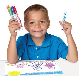 Foto 4 | Marcadores Lavables Cra-z-art Bold, 10 Unidades - Venta Internacional.