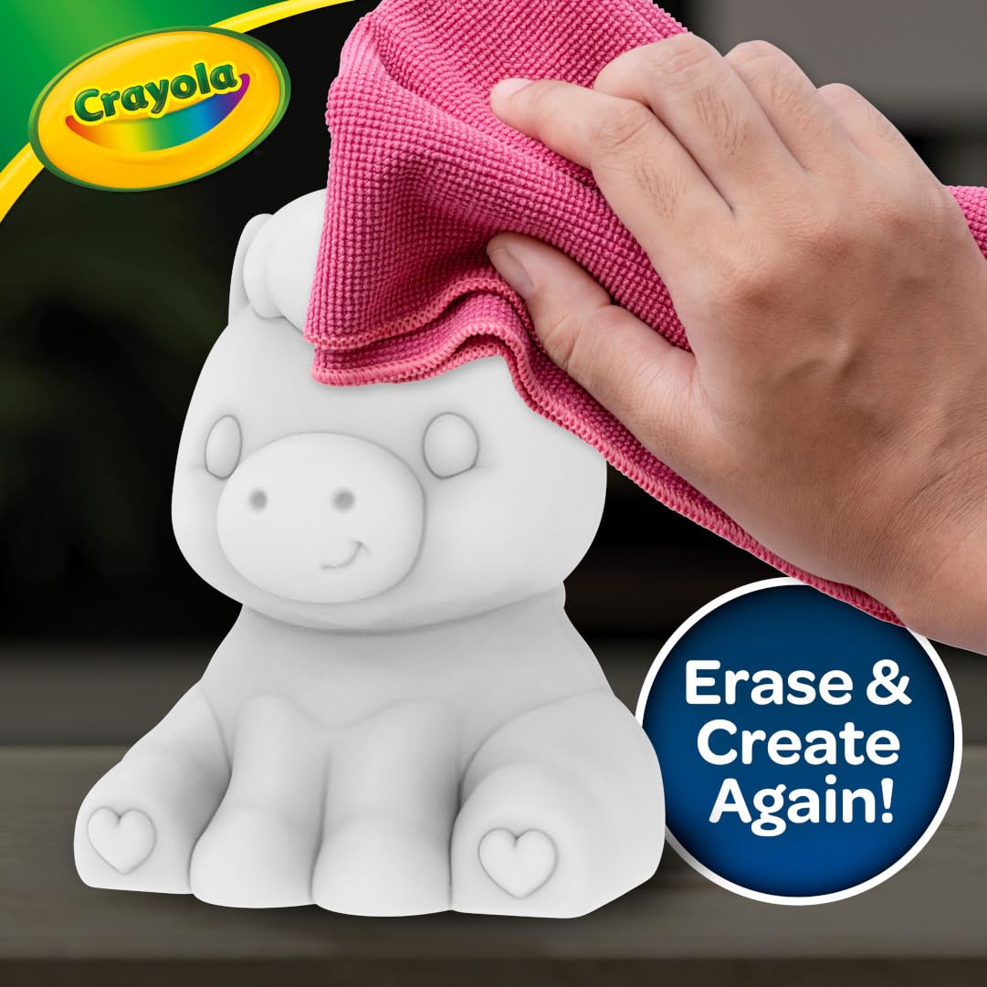 Foto 4 pulgar | Figura De Unicornio Iluminada De Toy Crayola Con Marcadores Lavables - Venta Internacional.
