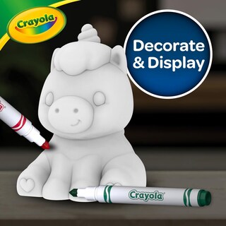 Foto 4 | Figura De Unicornio Iluminada De Toy Crayola Con Marcadores Lavables - Venta Internacional.