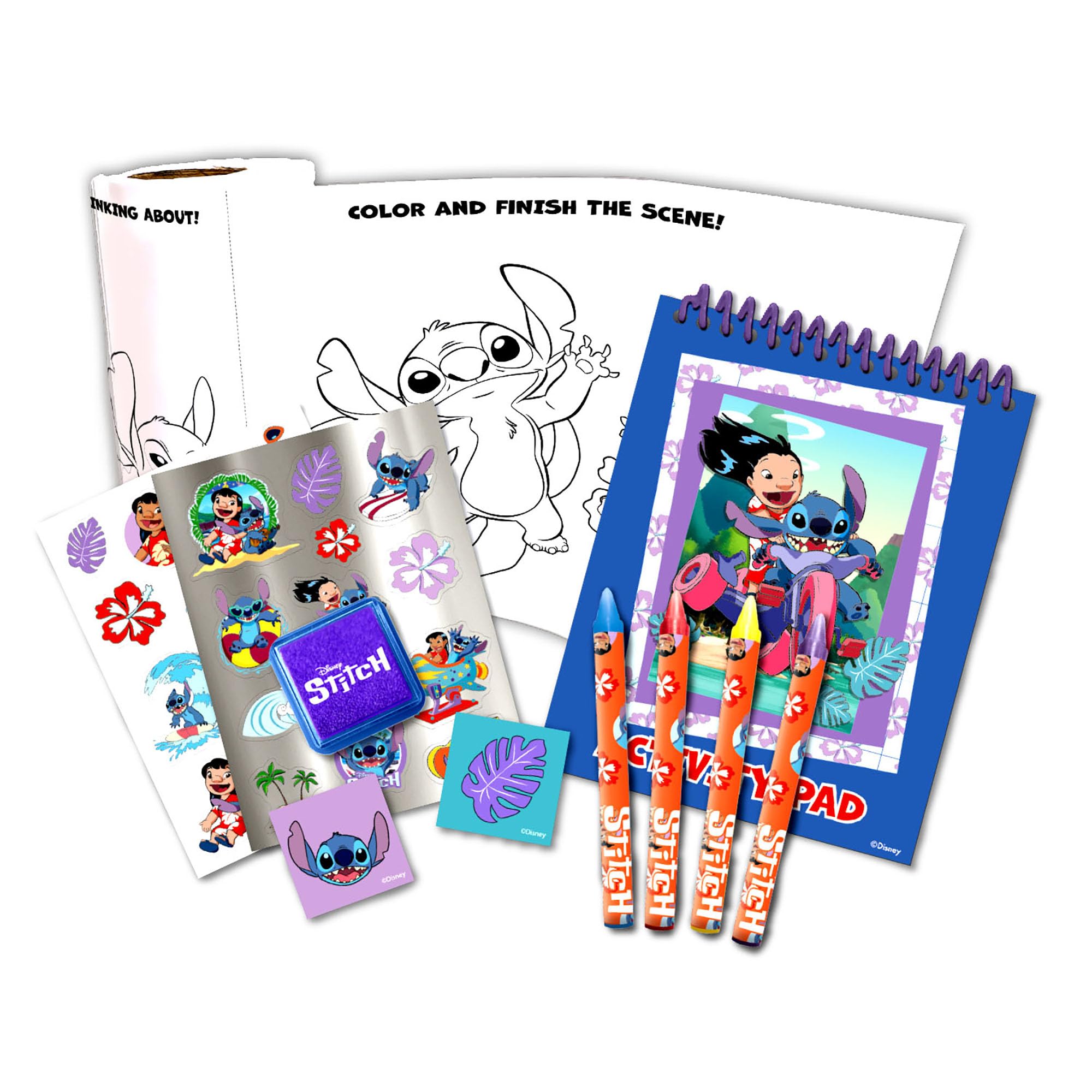Foto 3 pulgar | Set Creativo Tara Toys Stitch My Own Con Funda Y Pegatinas - Venta Internacional.