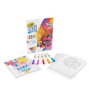 Foto 7 | Páginas Para Colorear Y Marcadores Color Wonder Mess Free Trolls 3 - Venta Internacional.