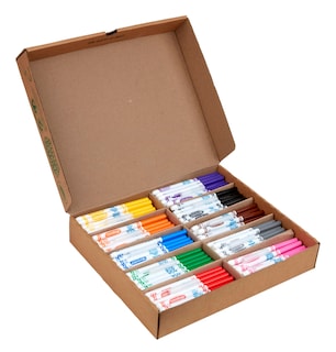 Foto 2 | Marcadores Crayola Ultra Clean, Lavables, 200 Líneas Finas, 10 Colores - Venta Internacional.