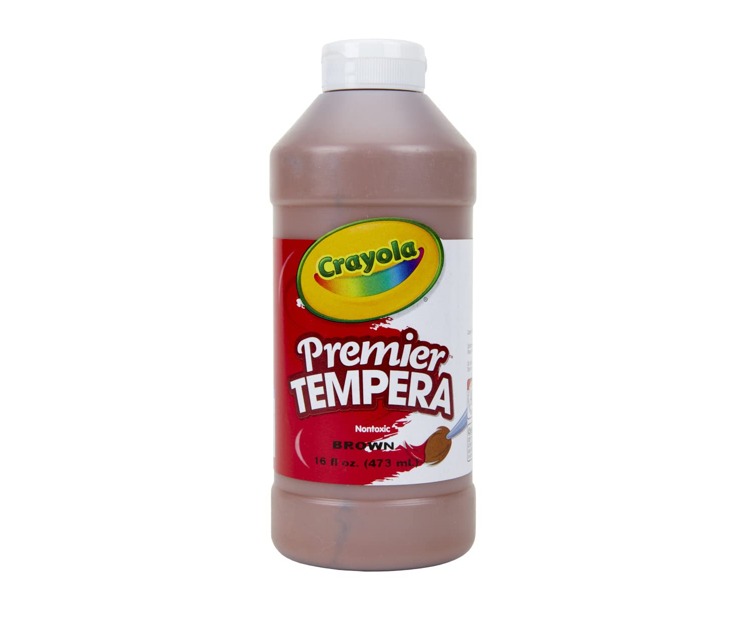 Foto 2 pulgar | Pintura Al Temple Crayola Premier Brown, 473 Ml, Para Niños, No Tóxica - Venta Internacional.