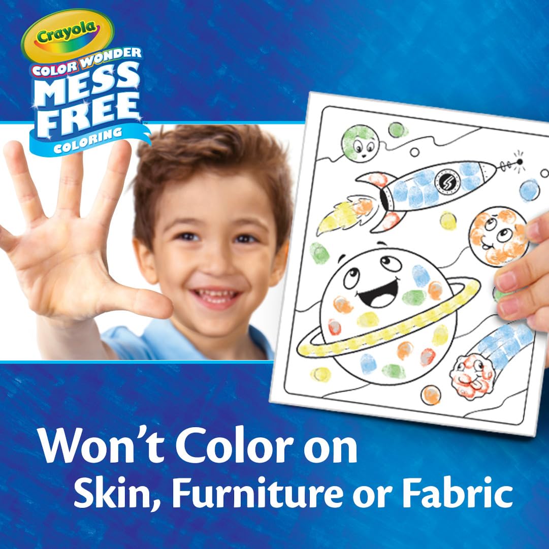 Foto 5 pulgar | Set De Actividades Crayola Color Wonder Fingerprint Ink Para Más De 3 Años - Venta Internacional.
