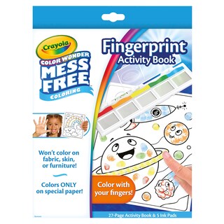Foto 6 | Set De Actividades Crayola Color Wonder Fingerprint Ink Para Más De 3 Años - Venta Internacional.