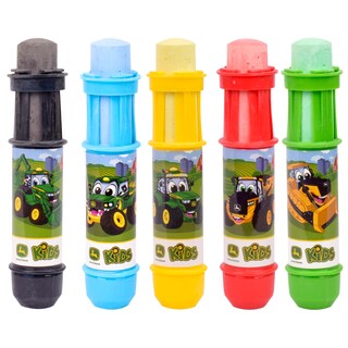 Foto 1 | Juego De Soportes Para Tizas John Deere Con 5 Tizas Gigantes Para Niños - Venta Internacional.