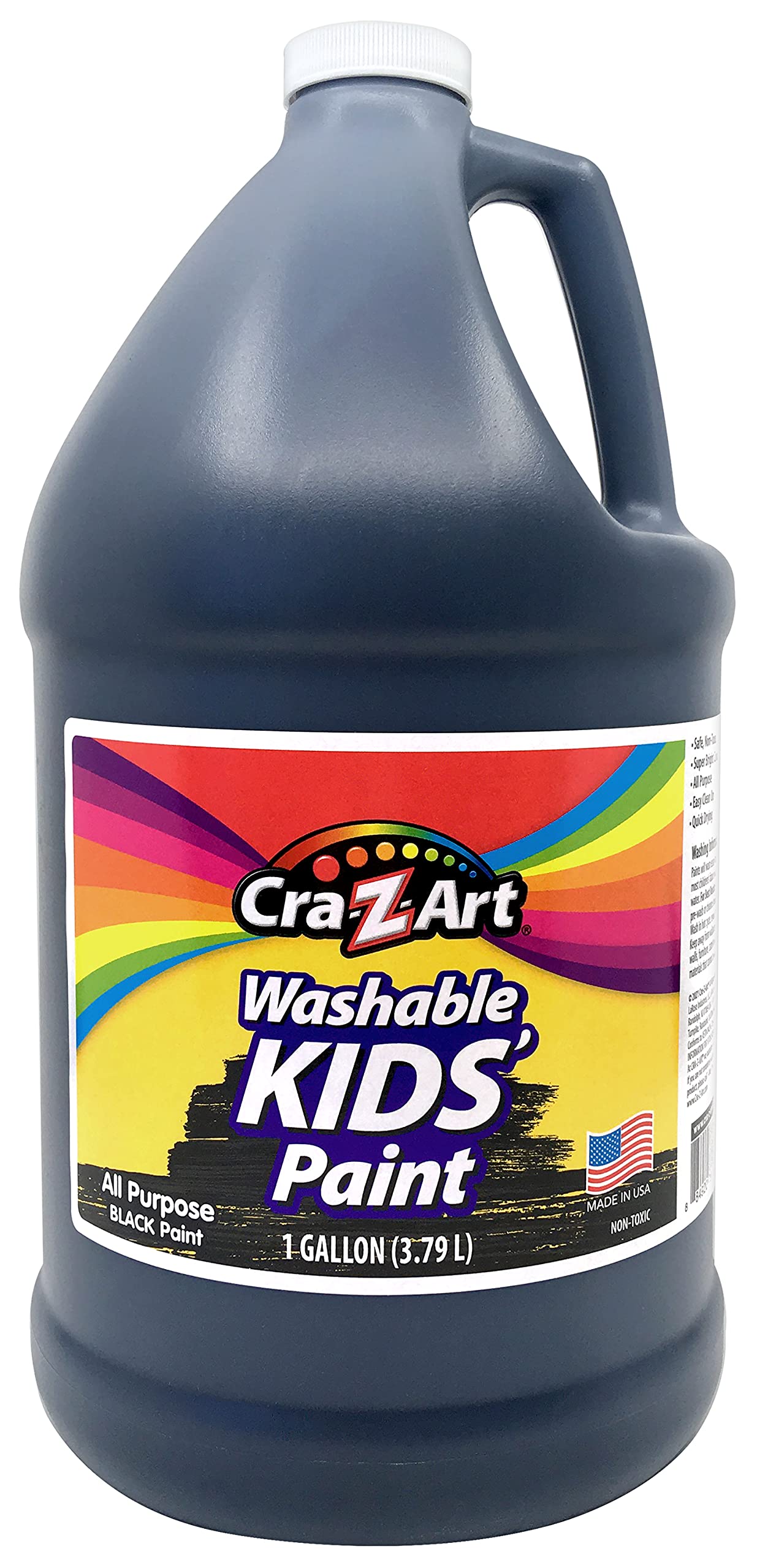 Foto 2 pulgar | Pintura Cra-z-art Lavable Negro 3.88 Litros - Venta Internacional