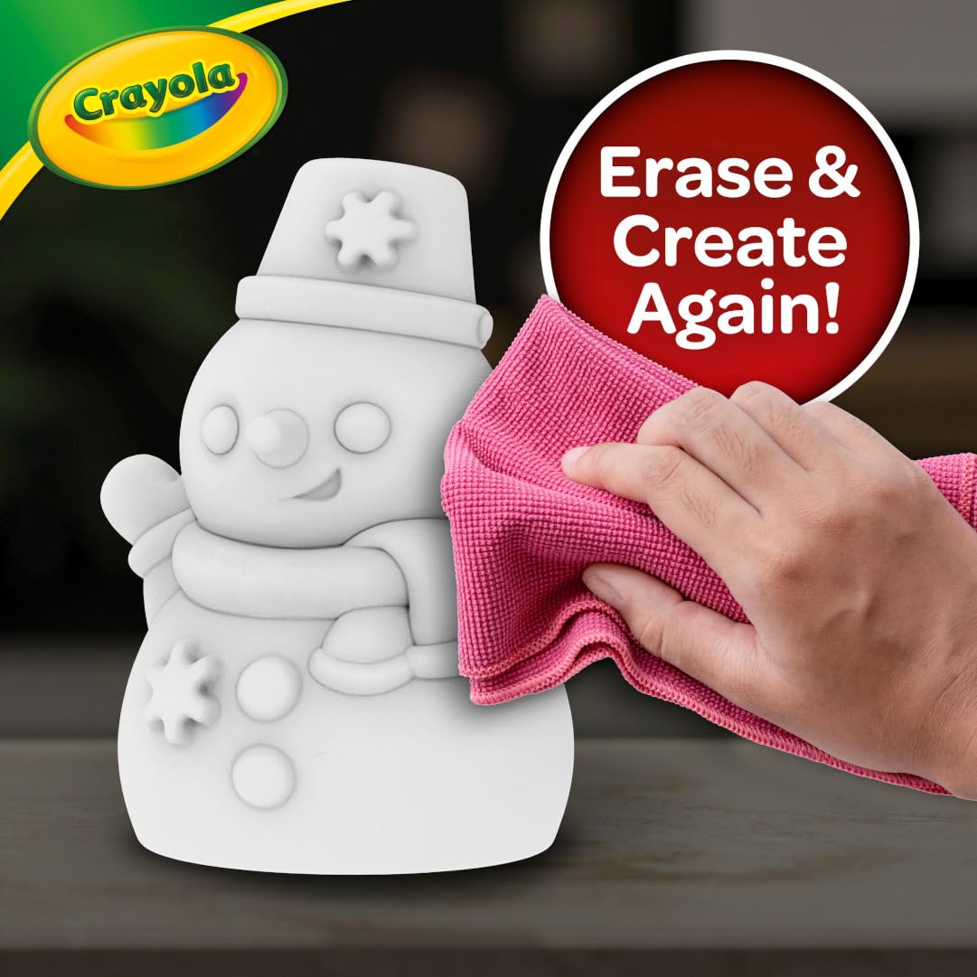 Foto 5 pulgar | Muñeco De Nieve Con Forma De Muñeco De Nieve, Crayola, Con 3 Rotuladores Lavables - Venta Internacional.