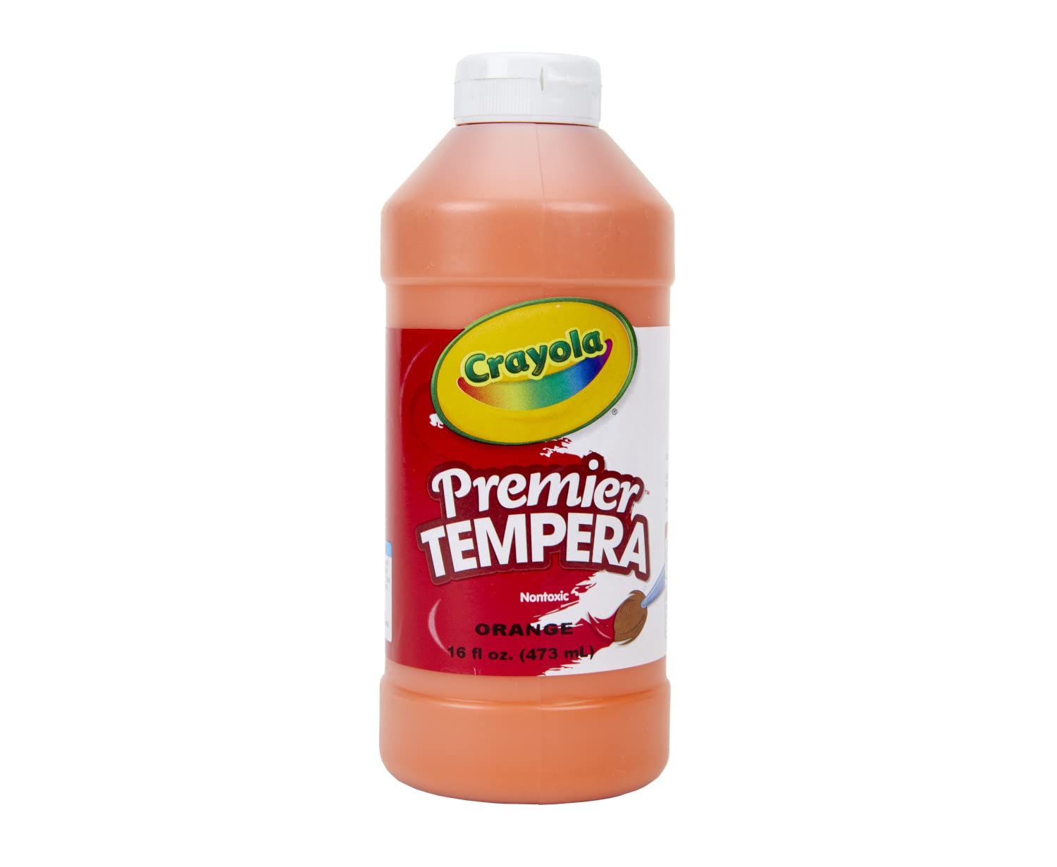 Foto 2 pulgar | Pintura Crayola Premier Tempera Orange, 473 Ml, Para Niños, No Tóxica - Venta Internacional.