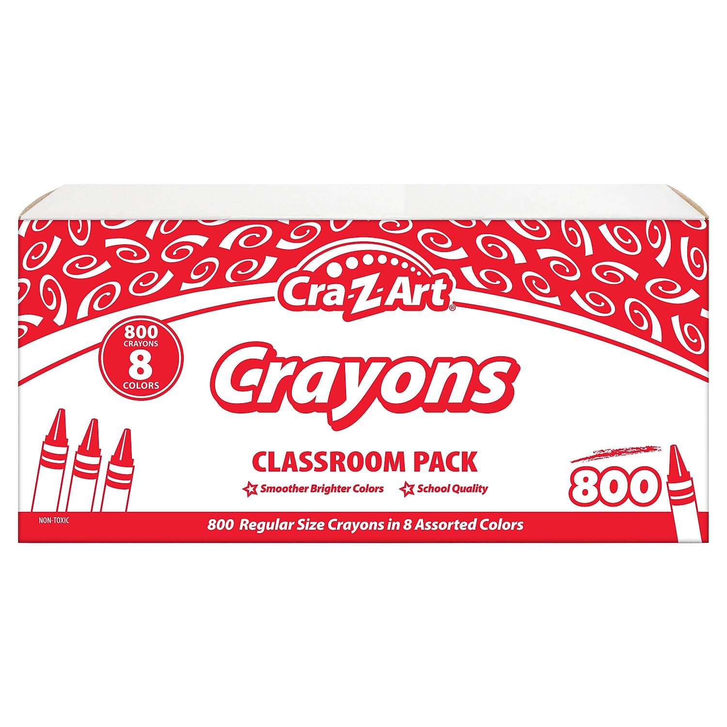 Foto 5 pulgar | Crayon Cra-z-art Bulk Class, Paquete De 800 Unidades, 8 Colores Surtidos - Venta Internacional.
