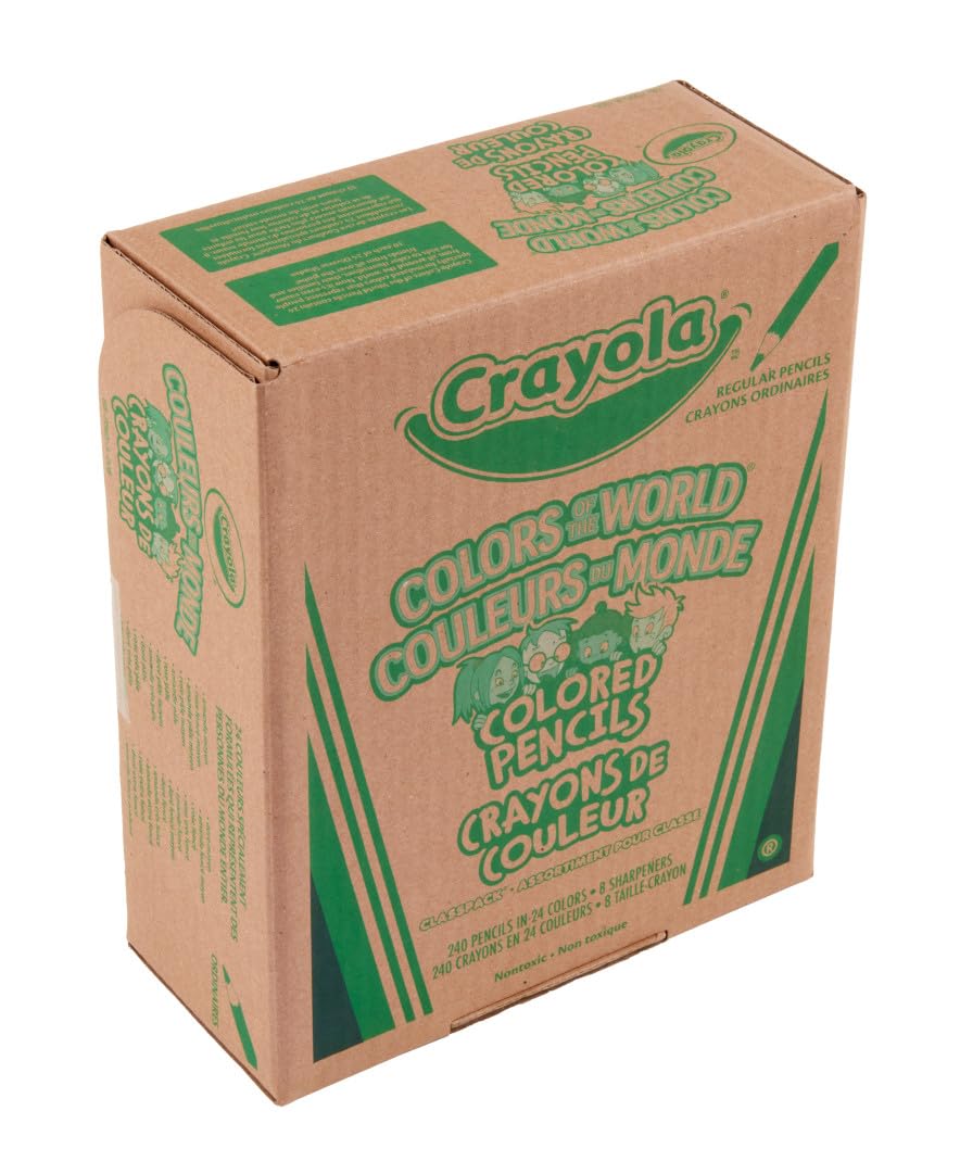 Foto 5 pulgar | Lápices De Colores Crayola Colors Of The World Skin Tone 240 Unidades - Venta Internacional.