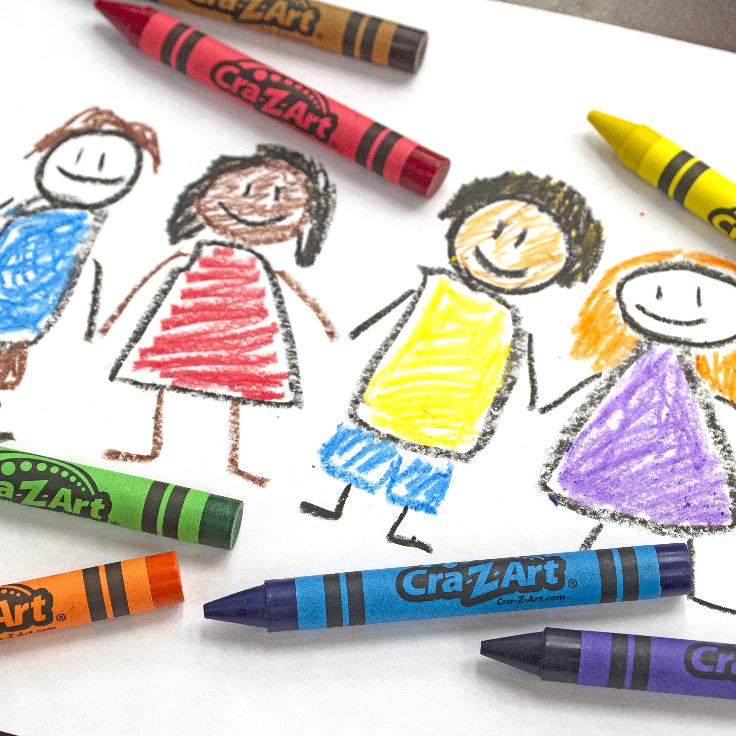Foto 7 pulgar | Set De Crayones Cra-z-art Jumbo 200 Unidades, 8 Colores Surtidos Para Niños - Venta Internacional.