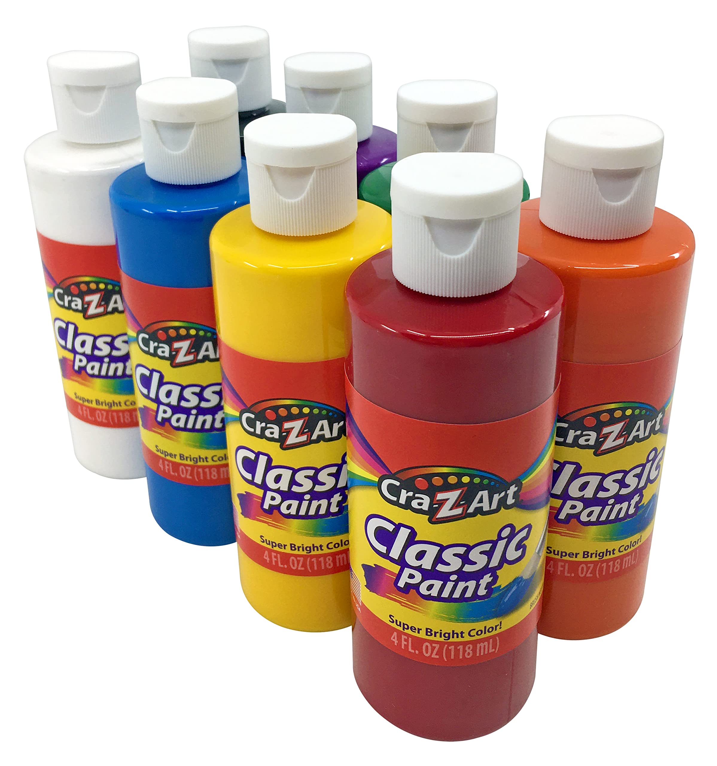 Foto 3 pulgar | Set De Pinturas Cra-z-art, Lavable, Clásico, 8 Unidades, 118 Ml, Varios Colores - Venta Internacional.