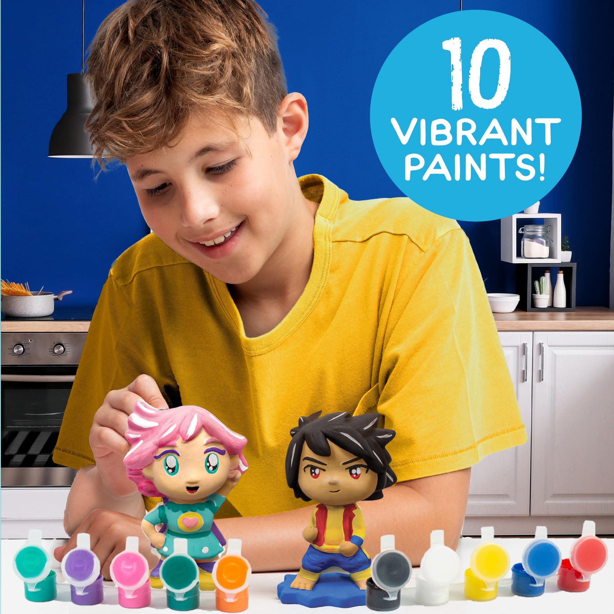 Foto 7 pulgar | Kit De Pintura Arts & Crafts Con Figuras De Anime Hechas Por Mí - Venta Internacional.