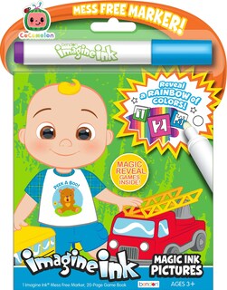 Foto 1 | Libro Para Colorear Bendon Cocomelon Imagine Ink Con Rotulador - Venta Internacional.