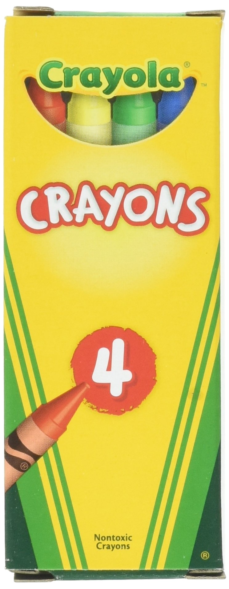 Foto 2 pulgar | Paquete De Lápices De Colores Crayola Para Fiestas, 4 Unidades, 24 Cajas - Venta Internacional.