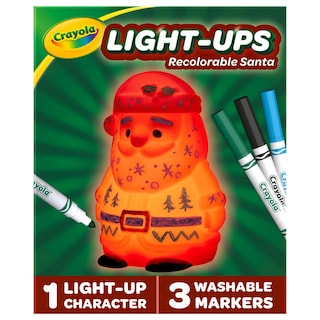 Foto 1 | Light Up Toy Crayola Ilumina A Papá Noel Con Rotuladores Lavables - Venta Internacional.