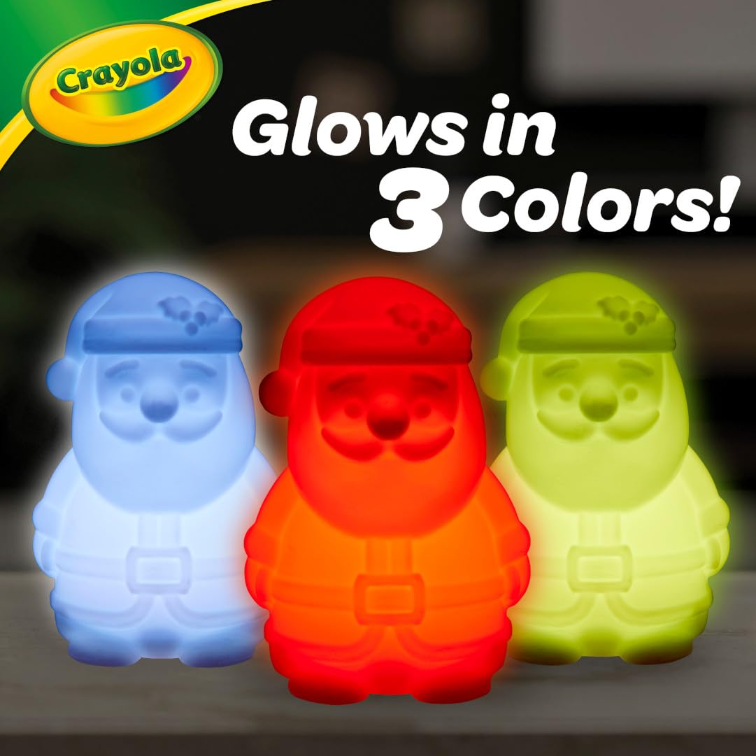 Foto 4 pulgar | Light Up Toy Crayola Ilumina A Papá Noel Con Rotuladores Lavables - Venta Internacional.