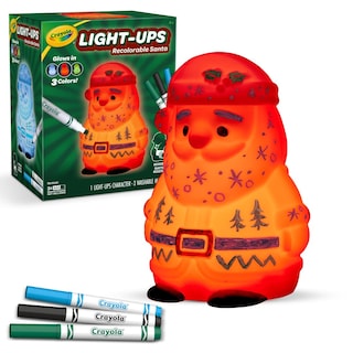 Foto 7 | Light Up Toy Crayola Ilumina A Papá Noel Con Rotuladores Lavables - Venta Internacional.