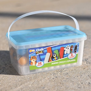 Foto 7 | Set De Tizas Lavables Para Aceras Sunny Days Entertainment (50 Unidades) - Venta Internacional.