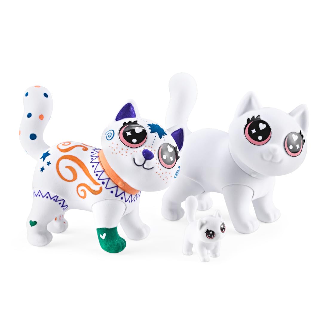 Foto 7 | Scribble Scrubbie Jumbo Cat De Toy Crayola, 6 Pulgadas, Con Brocha Y Marcadores - Venta Internacional.
