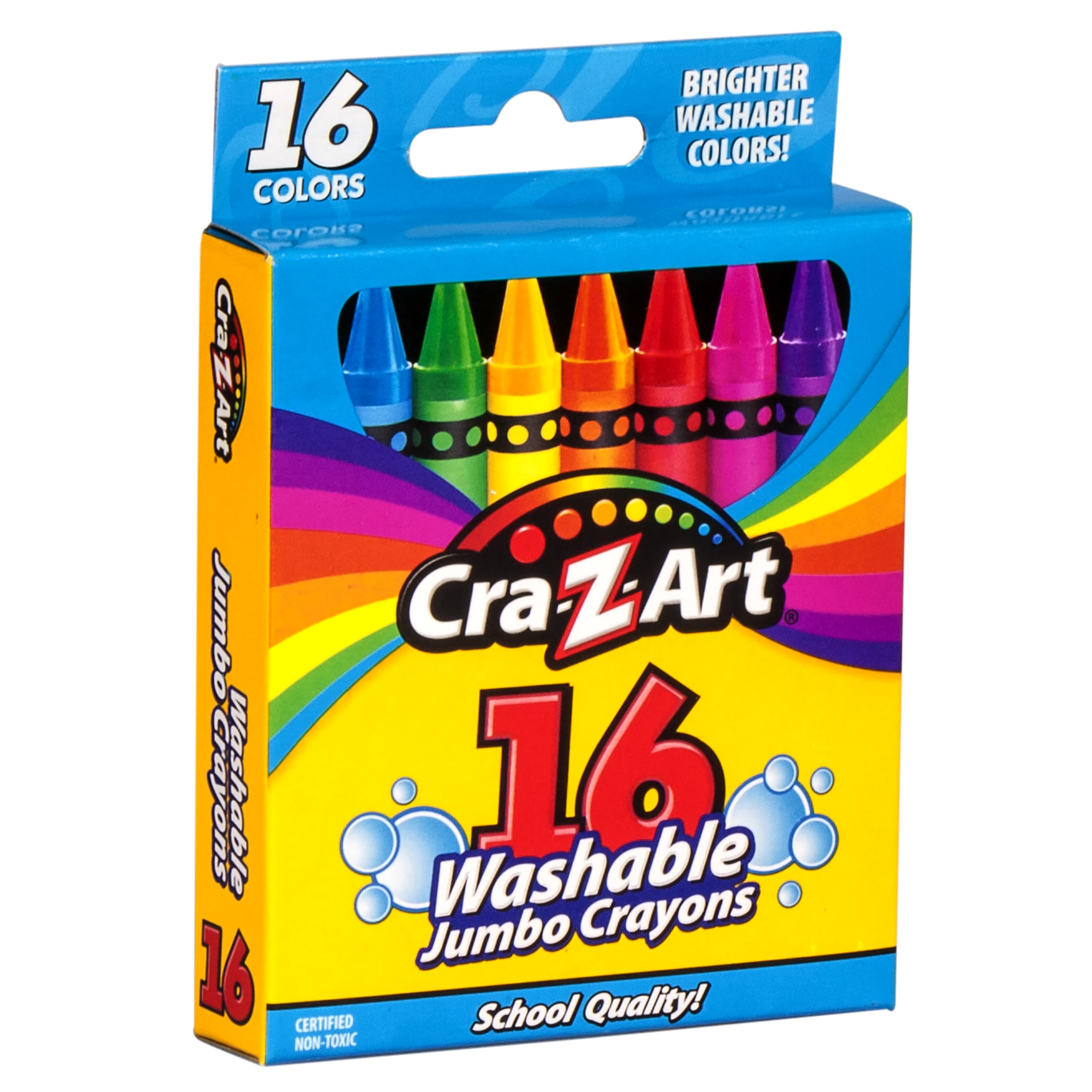 Crayones Gigantes Lavables Cra-z-art De 16 Quilates Para Niños A Partir De 3 Años - Venta Internacional.