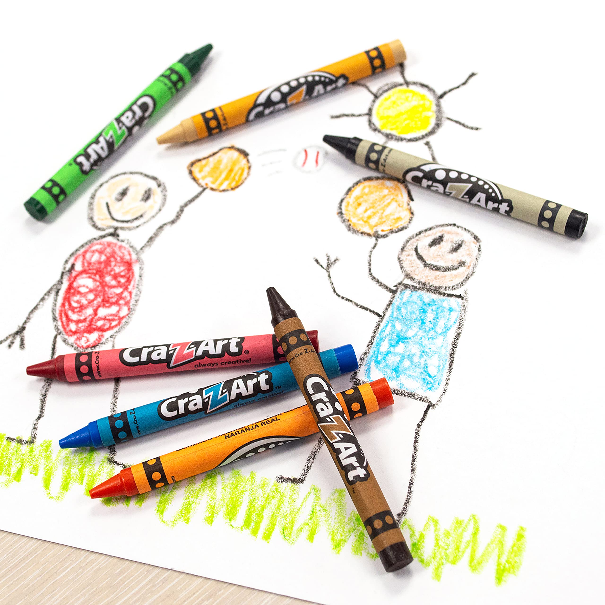 Foto 4 pulgar | Crayones Gigantes Lavables Cra-z-art De 16 Quilates Para Niños A Partir De 3 Años - Venta Internacional.