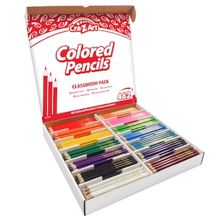 Foto 1 | Lápices De Colores Cra-z-art Bulk Class Pack 462 Unidades, 14 Colores - Venta Internacional.