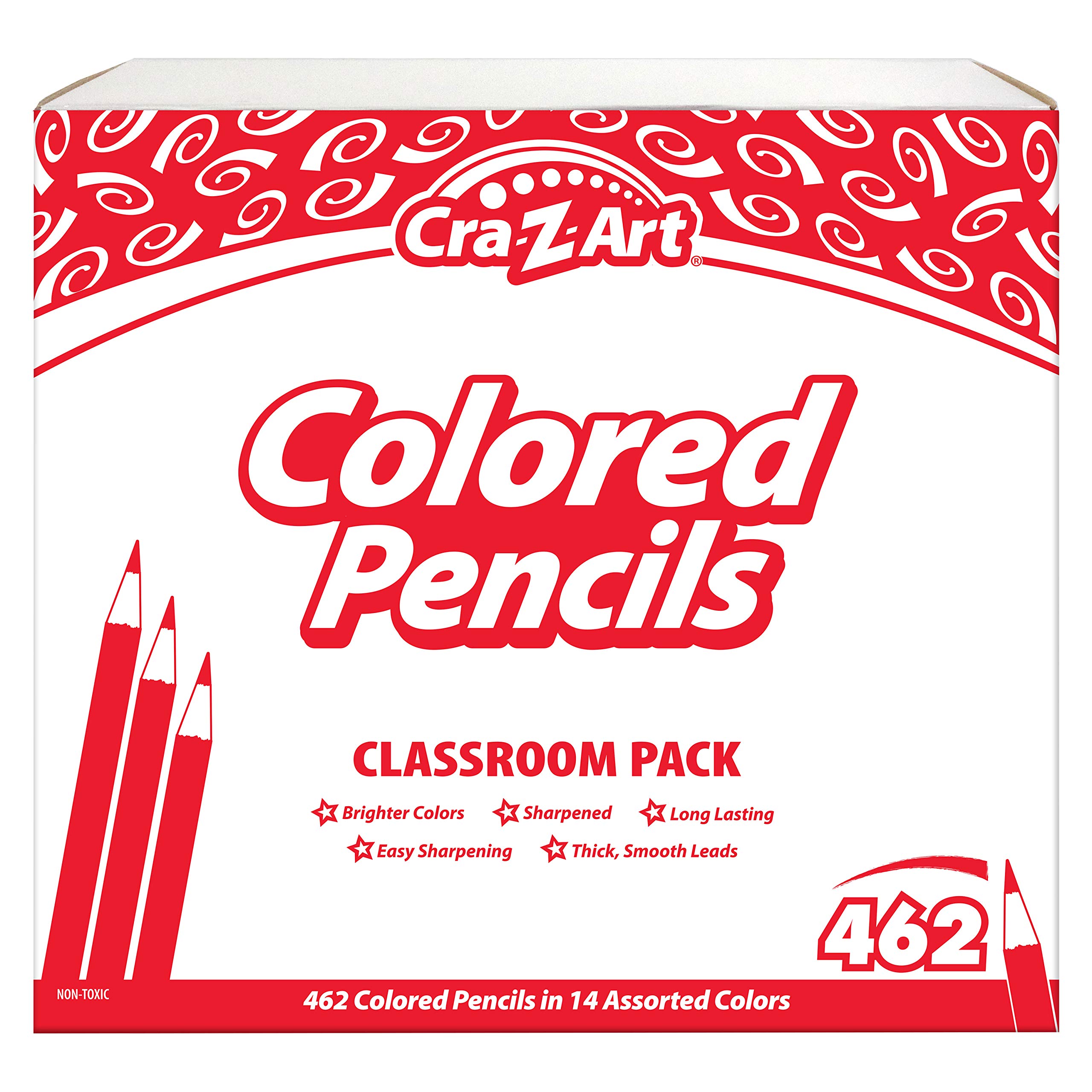 Foto 4 pulgar | Lápices De Colores Cra-z-art Bulk Class Pack 462 Unidades, 14 Colores - Venta Internacional.