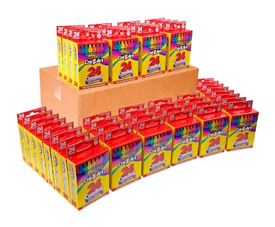 Foto 1 | Crayons Cra-z-art, Paquete A Granel, 24 Unidades X 48 Cajas Individuales - Venta Internacional.
