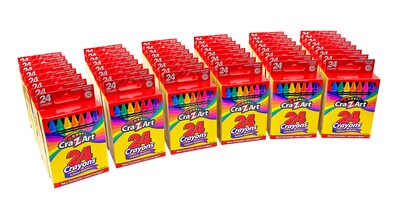 Foto 2 | Crayons Cra-z-art, Paquete A Granel, 24 Unidades X 48 Cajas Individuales - Venta Internacional.