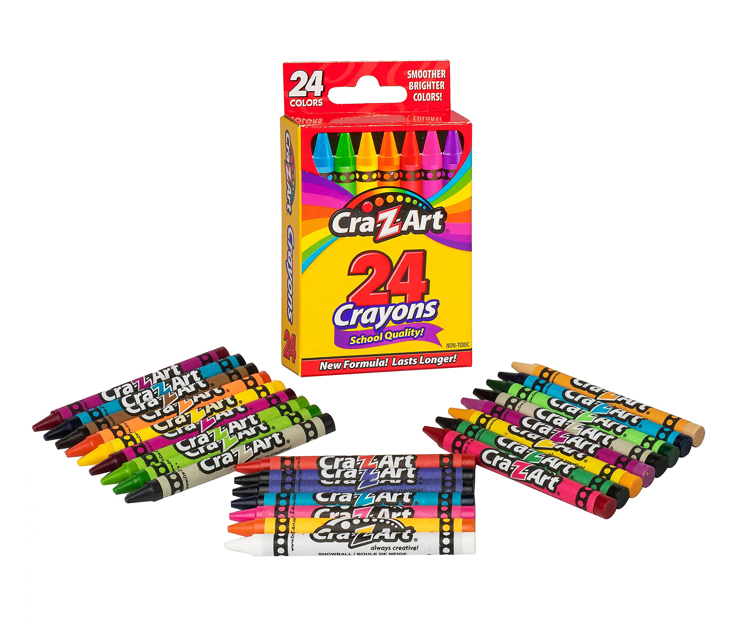 Foto 4 | Crayons Cra-z-art, Paquete A Granel, 24 Unidades X 48 Cajas Individuales - Venta Internacional.