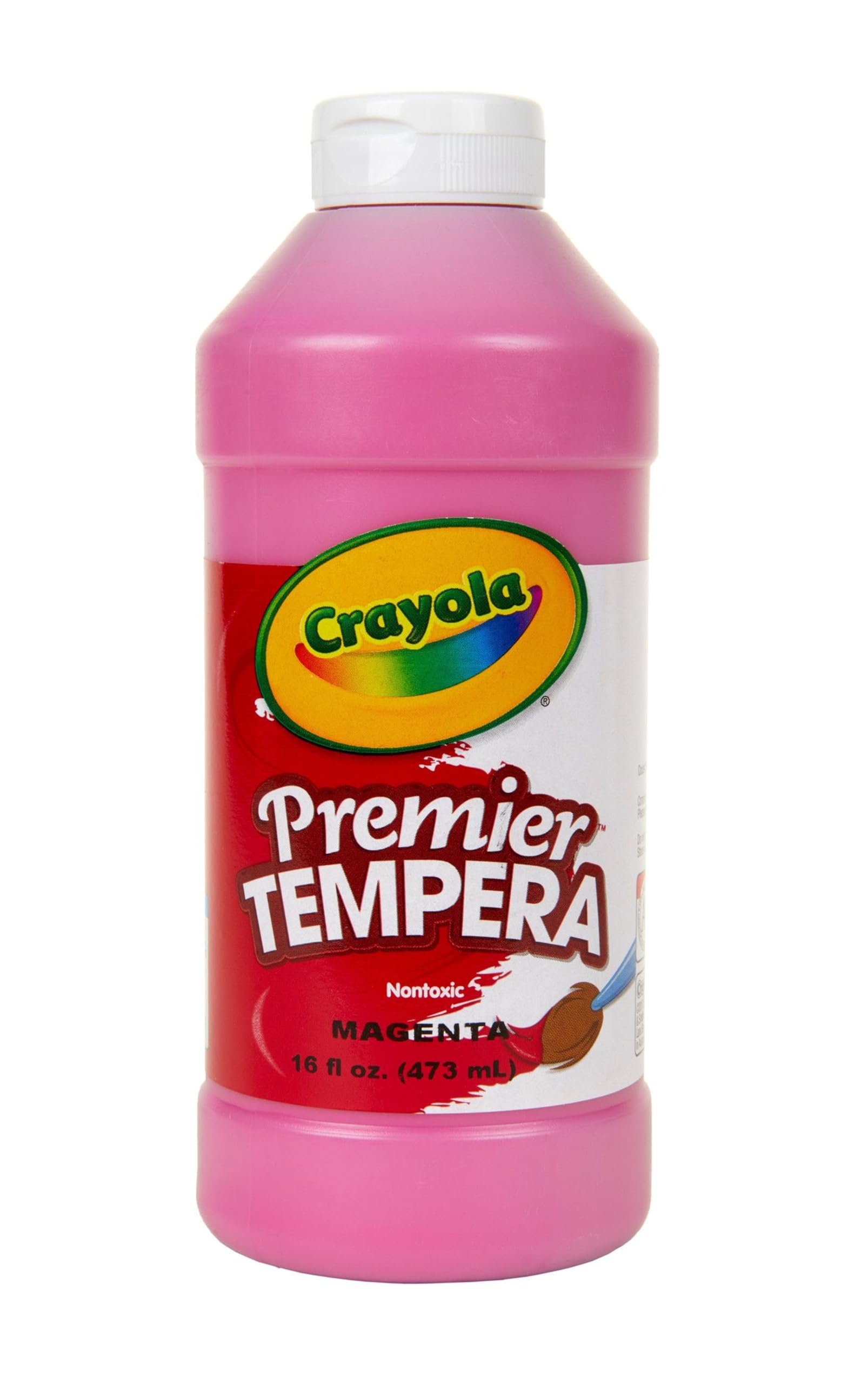 Foto 2 pulgar | Pintura Crayola Premier Tempera Magenta, 473 Ml, No Tóxica Para Niños - Venta Internacional.