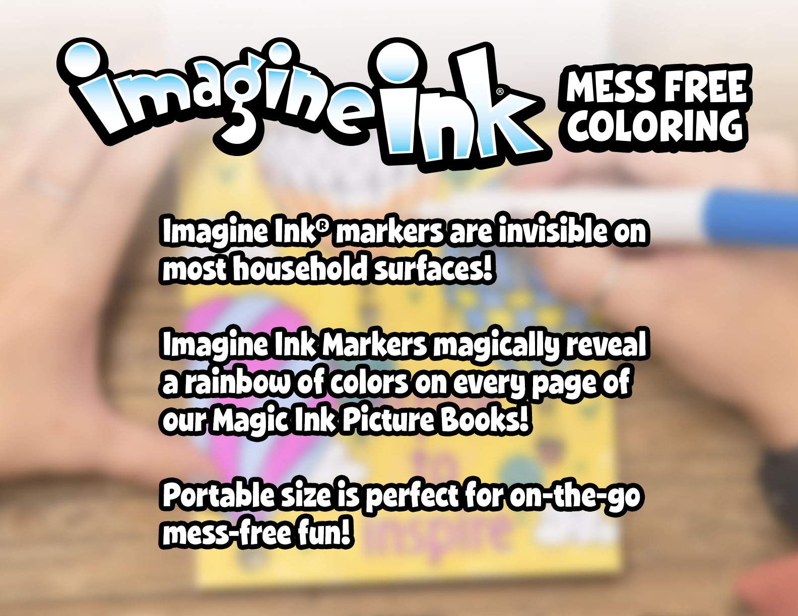 Foto 5 | Set De Imágenes Con Tinta Mágica Bendon Imagine Ink Con 20 Libros - Venta Internacional.