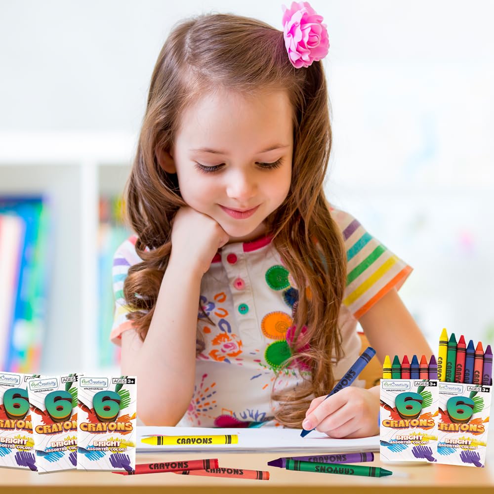 Foto 7 | Juego A Granel De Crayons Artcreativity, 200 Paquetes De 6 Unidades, Para Niños - Venta Internacional.