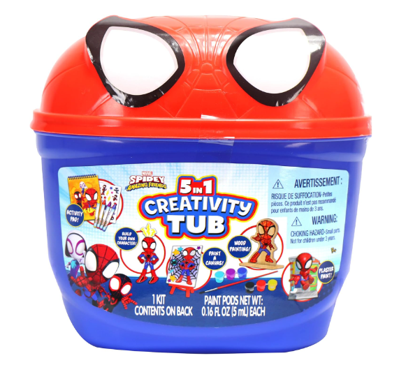 Foto 2 pulgar | Set de Creatividad Tara Toys 5 en 1 de Marvel Spidey & His Amazing Friends